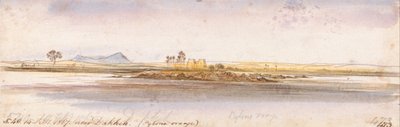 Near Dakkeh by Edward Lear